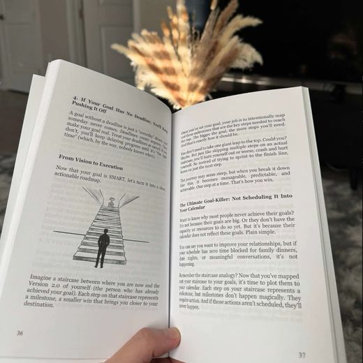 Reader holding Stop Starting Over